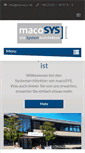 Mobile Screenshot of macosys.de